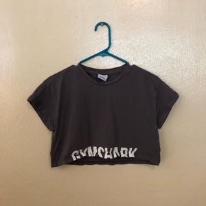 Gymshark cropped tee shirt